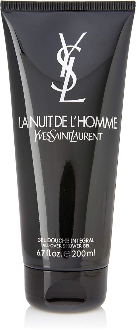 yves saint laurent la nuit de l homme shower gel|shower gel ysl.